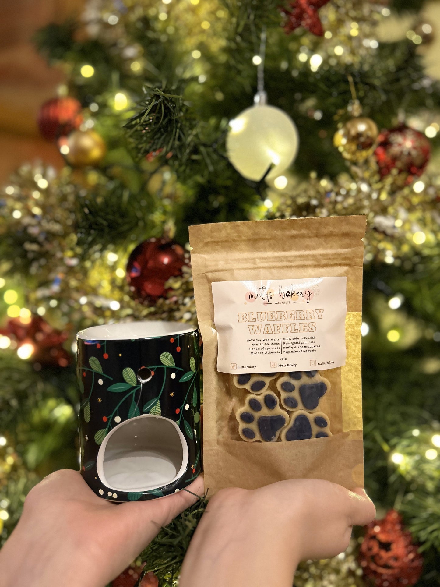 Vaškučių ir vaško šildytuvo rinkinys