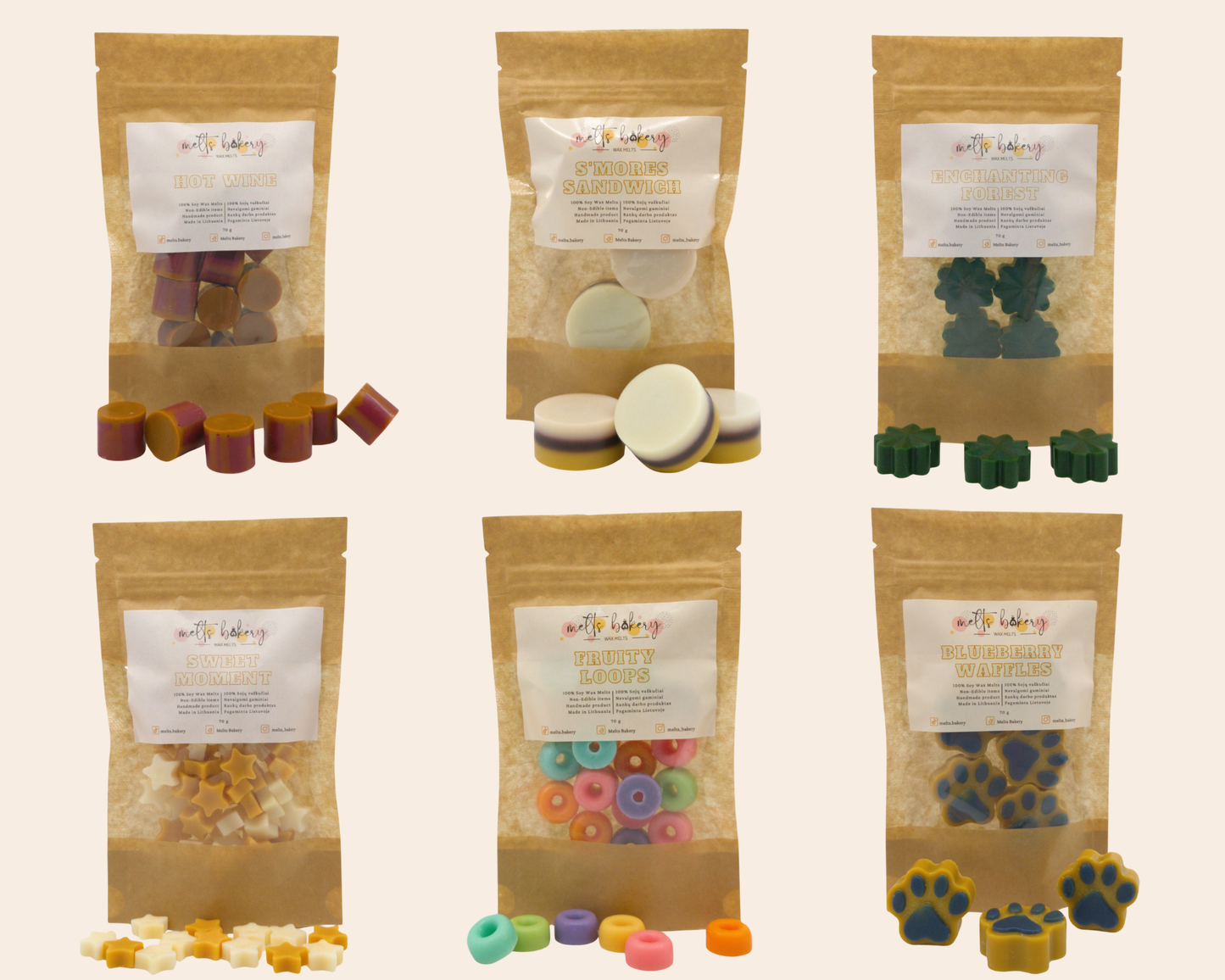 Set of Wax Melts and Wax Melter